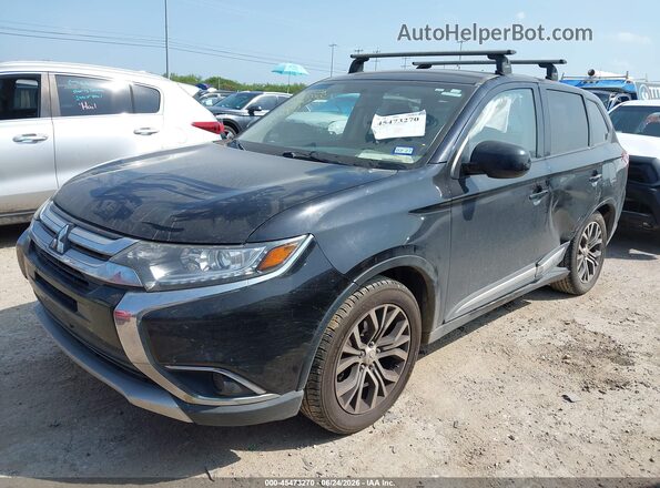 JA4AD2A36GZ045263 2016 MITSUBISHI OUTLANDER Black წინა მარცხენა ხედი სამი მეოთხედიდან