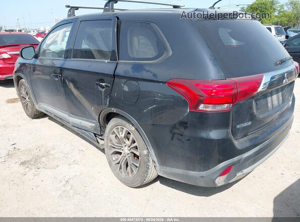 JA4AD2A36GZ045263 2016 MITSUBISHI OUTLANDER Black უკანა მარცხენა
