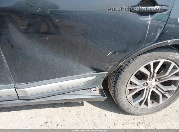 JA4AD2A36GZ045263 2016 MITSUBISHI OUTLANDER Black წინა ხედი