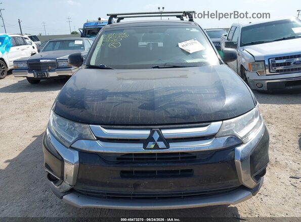 JA4AD2A36GZ045263 2016 MITSUBISHI OUTLANDER Black ხელსაწყოთა პანელის ხედი