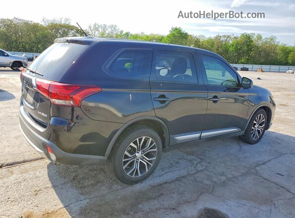 JA4AD2A36GZ045490 2016 MITSUBISHI OUTLANDER Black Trasero derecho