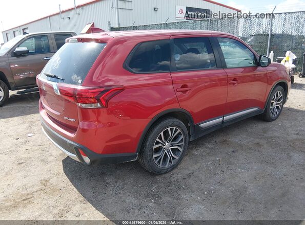 JA4AD2A36JZ004879 2018 MITSUBISHI OUTLANDER Red Trasero derecho