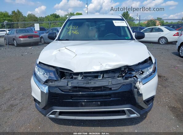 JA4AD2A36LZ039358 2020 MITSUBISHI OUTLANDER White Vista del cuadro de instrumentos
