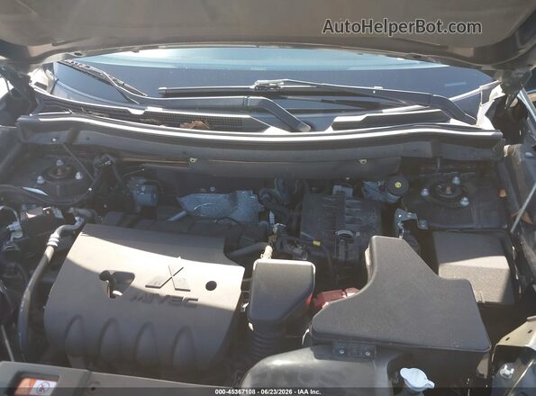 JA4AD2A37LZ006742 2020 MITSUBISHI OUTLANDER Black უკანა ხედი