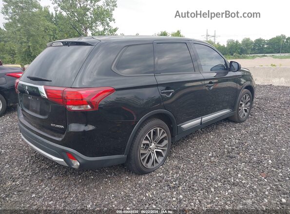 JA4AD2A38GZ039464 2016 MITSUBISHI OUTLANDER Black უკანა მარჯვენა