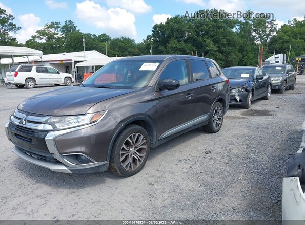 JA4AD2A38HZ036209 2017 MITSUBISHI OUTLANDER Серый Передняя левая четверть