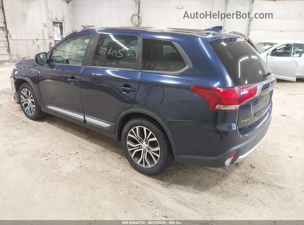 JA4AD2A38JZ061830 2018 MITSUBISHI OUTLANDER Blue Trasero izquierdo
