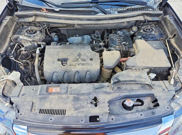JA4AD2A3XJZ009695 2018 MITSUBISHI OUTLANDER Черный Вид подкапотного пространства
