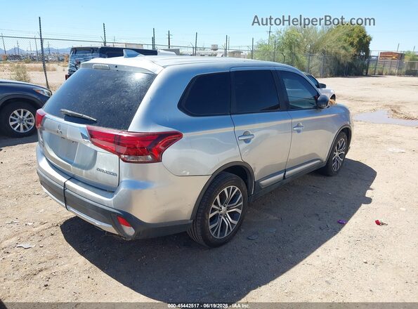 JA4AD2A3XJZ054801 2018 MITSUBISHI OUTLANDER Silver Tył prawy