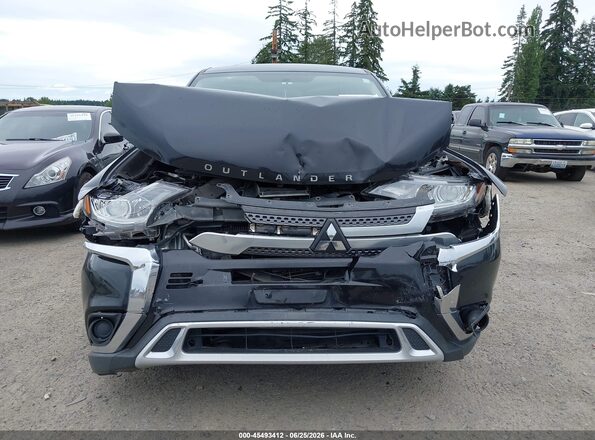 JA4AD2A3XKZ008175 2019 MITSUBISHI OUTLANDER Black Вид щитка приладів