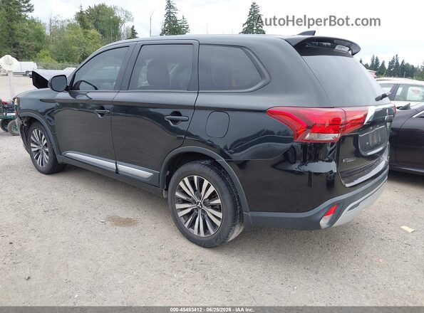 JA4AD2A3XKZ008175 2019 MITSUBISHI OUTLANDER Black Задня ліва чверть