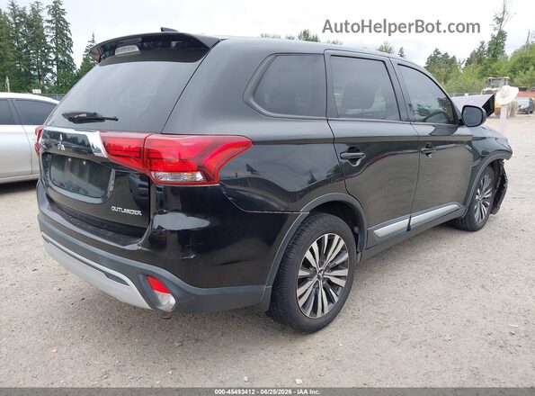 JA4AD2A3XKZ008175 2019 MITSUBISHI OUTLANDER Black Задня права чверть