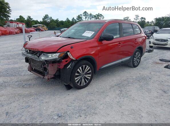 JA4AD2A3XKZ048224 2019 MITSUBISHI OUTLANDER Red Передня ліва чверть