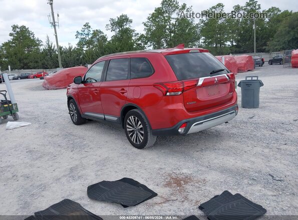 JA4AD2A3XKZ048224 2019 MITSUBISHI OUTLANDER Red Задня ліва чверть