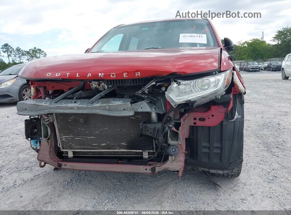 JA4AD2A3XKZ048224 2019 MITSUBISHI OUTLANDER Red Вид спереду