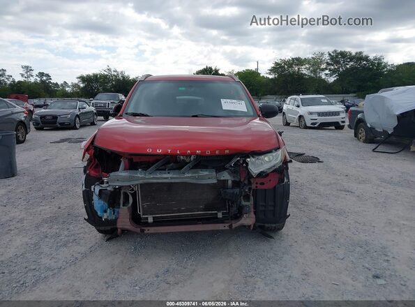 JA4AD2A3XKZ048224 2019 MITSUBISHI OUTLANDER Red Вид щитка приладів