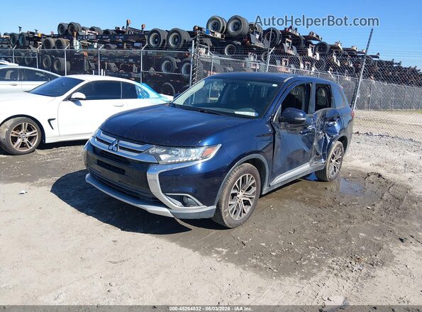 JA4AD3A31GZ007008 2016 MITSUBISHI OUTLANDER Blue Передня ліва чверть