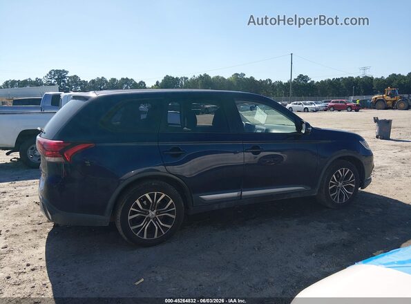 JA4AD3A31GZ007008 2016 MITSUBISHI OUTLANDER Blue Вид задньої частини салону