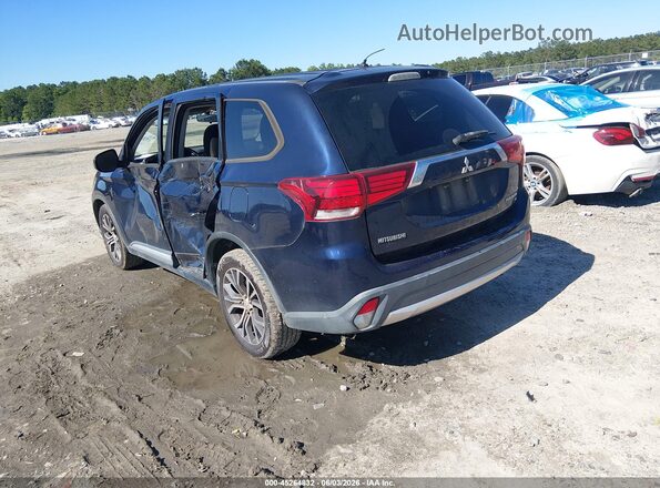 JA4AD3A31GZ007008 2016 MITSUBISHI OUTLANDER Blue Задня ліва чверть