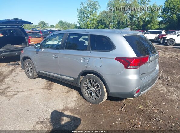 JA4AD3A31HZ044089 2017 MITSUBISHI OUTLANDER Серебряный Задняя левая четверть