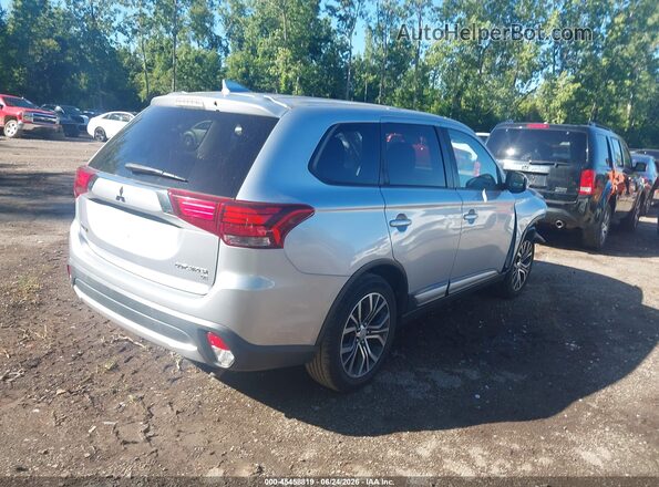 JA4AD3A31HZ044089 2017 MITSUBISHI OUTLANDER Серебряный Задняя правая четверть