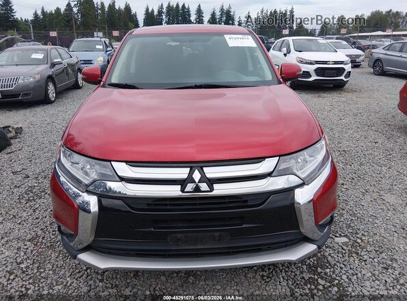 JA4AD3A31JZ032563 2018 MITSUBISHI OUTLANDER Red Vista interior trasera