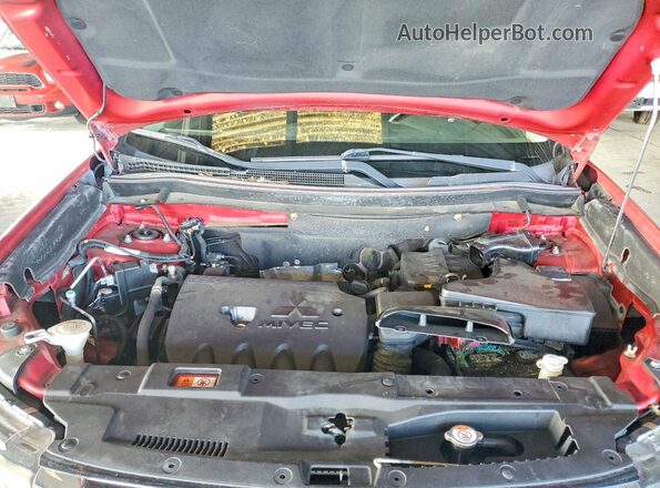 JA4AD3A32GZ052068 2016 MITSUBISHI OUTLANDER Red Engine compartment view