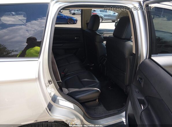 JA4AD3A32KZ034744 2019 MITSUBISHI OUTLANDER Silver Vista de la etiqueta del VIN