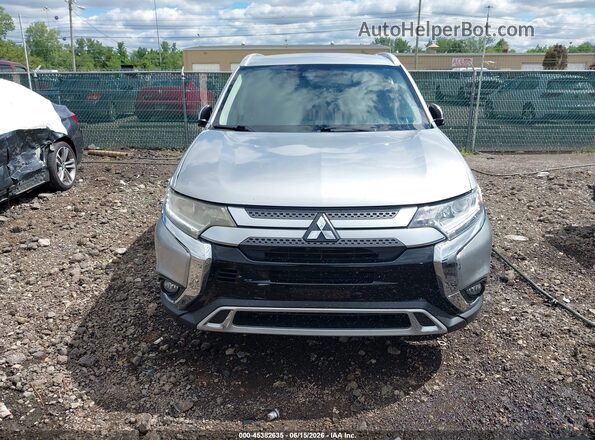 JA4AD3A32LZ019534 2020 MITSUBISHI OUTLANDER Silver Widok wnętrza z tyłu