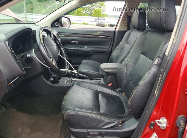 JA4AD3A33GZ035912 2016 MITSUBISHI OUTLANDER Red Front interior view