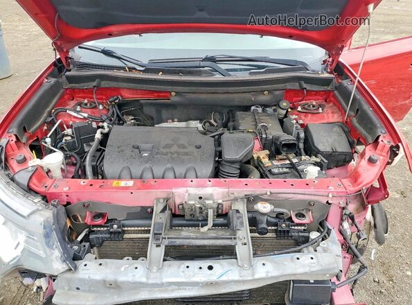 JA4AD3A33GZ035912 2016 MITSUBISHI OUTLANDER Red Engine compartment view