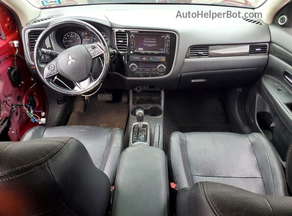 JA4AD3A33GZ035912 2016 MITSUBISHI OUTLANDER Red Dashboard view