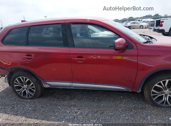 JA4AD3A33HZ044420 2017 MITSUBISHI OUTLANDER Красный Панорамный вид салона 360°