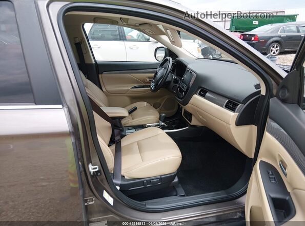 JA4AD3A33KZ009044 2019 MITSUBISHI OUTLANDER Серый Вид салона спереди