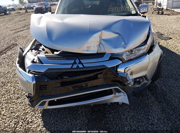 JA4AD3A33KZ044893 2019 MITSUBISHI OUTLANDER Silver Front view