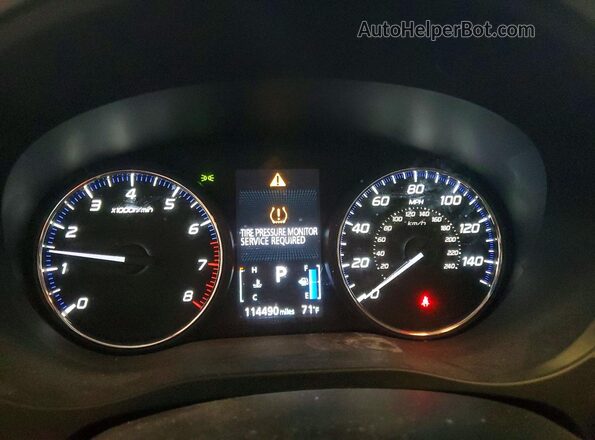 JA4AD3A33LZ033605 2020 MITSUBISHI OUTLANDER Gray Instrument cluster view