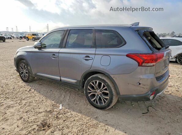 JA4AD3A34JJ004108 2018 MITSUBISHI OUTLANDER Серебряный Задняя левая четверть