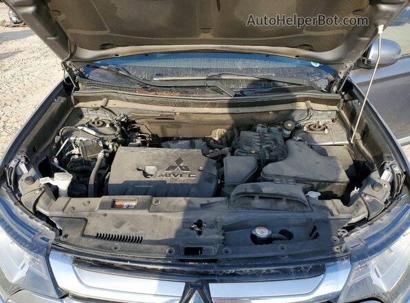 JA4AD3A34JJ004108 2018 MITSUBISHI OUTLANDER Серебряный Вид подкапотного пространства