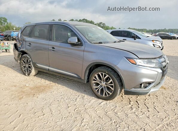 JA4AD3A34JJ004108 2018 MITSUBISHI OUTLANDER Серебряный Передняя правая четверть