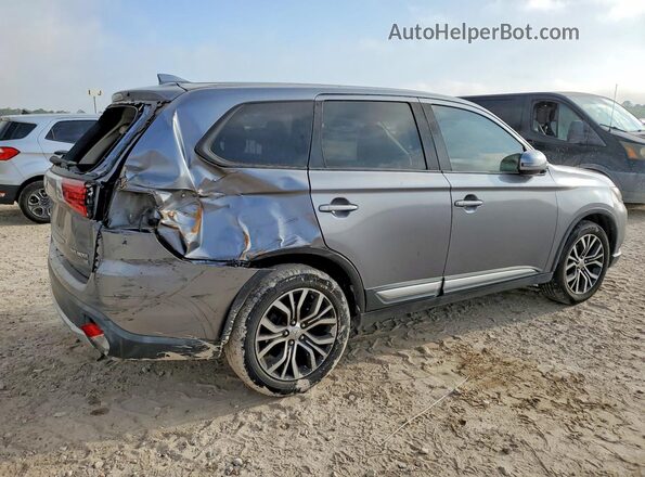 JA4AD3A34JJ004108 2018 MITSUBISHI OUTLANDER Серебряный Задняя правая четверть