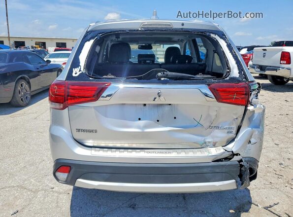 JA4AD3A34JZ065282 2018 MITSUBISHI OUTLANDER Silver Հետևի տեսք