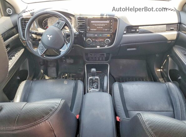 JA4AD3A34JZ065282 2018 MITSUBISHI OUTLANDER Silver Առջևի վահանակի տեսք
