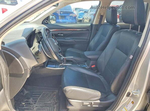 JA4AD3A34JZ065282 2018 MITSUBISHI OUTLANDER Silver Սալոնի դիմացի տեսք