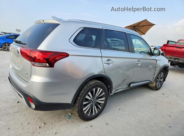 JA4AD3A34LZ025299 2020 MITSUBISHI OUTLANDER Серебряный Задняя правая четверть