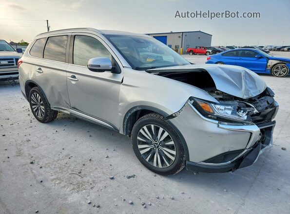 JA4AD3A34LZ025299 2020 MITSUBISHI OUTLANDER Серебряный Передняя правая четверть