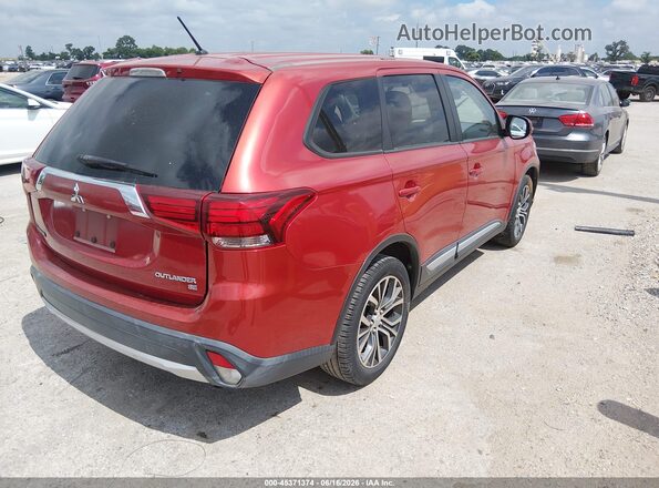 JA4AD3A35GZ018383 2016 MITSUBISHI OUTLANDER Красный 
