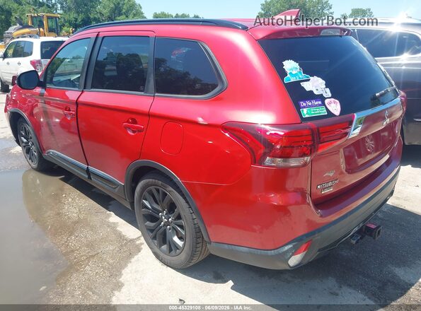 JA4AD3A35JZ035045 2018 MITSUBISHI OUTLANDER Red Rear left