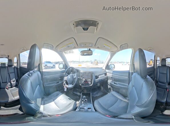 JA4AD3A35KJ001283 2019 MITSUBISHI OUTLANDER Silver Панорамний вид салону 360°