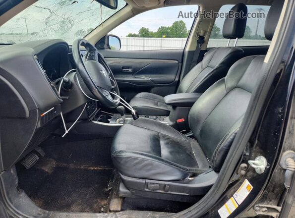 JA4AD3A35KZ017808 2019 MITSUBISHI OUTLANDER Black Vista interior delantera