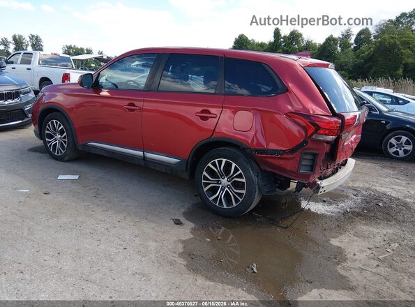 JA4AD3A36JZ032199 2018 MITSUBISHI OUTLANDER Red უკანა მარცხენა